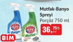 PORÇÖZ MUTFAK-BANYO SPREYİ